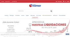 Desktop Screenshot of klimer.es
